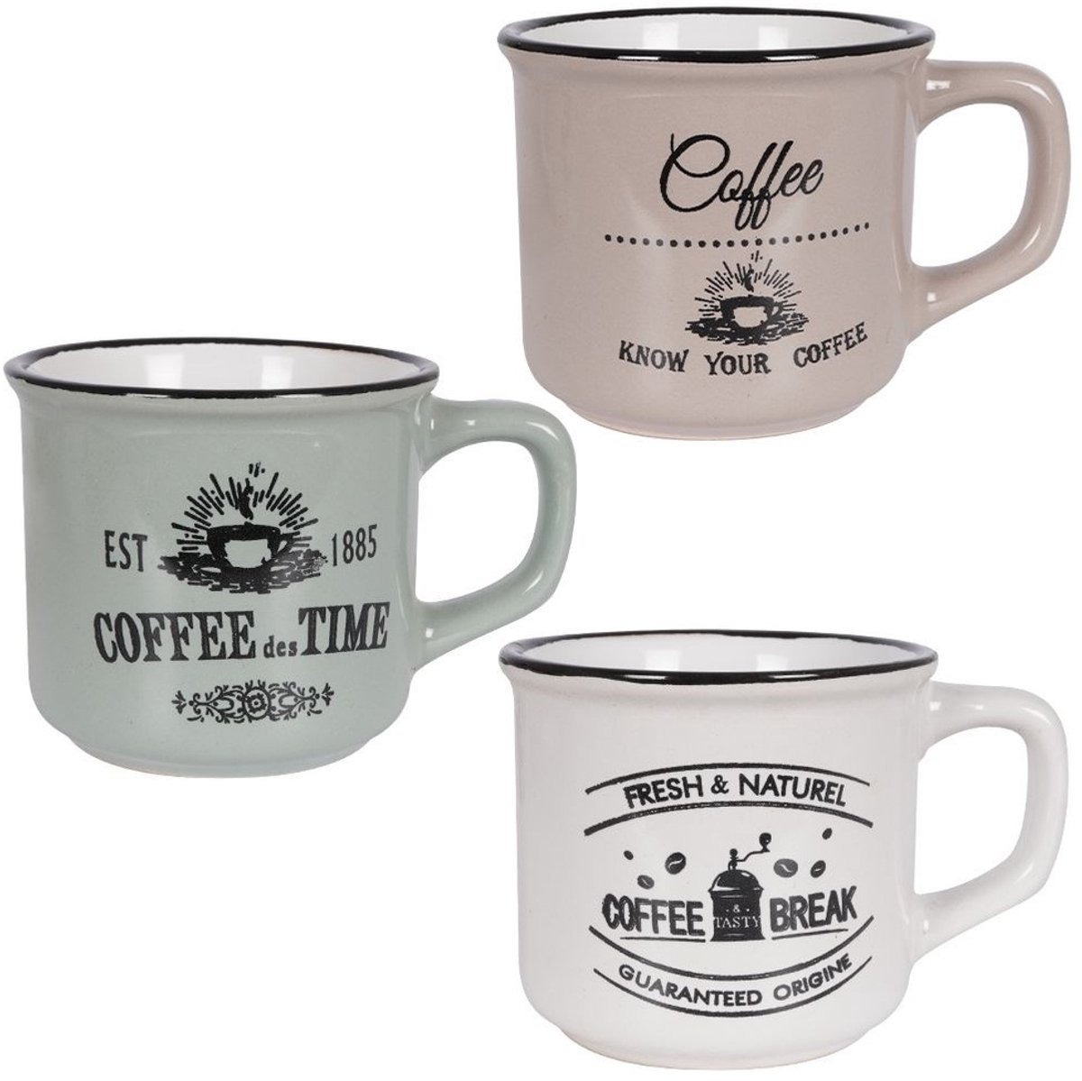 BEKER 180ML SET 3STS