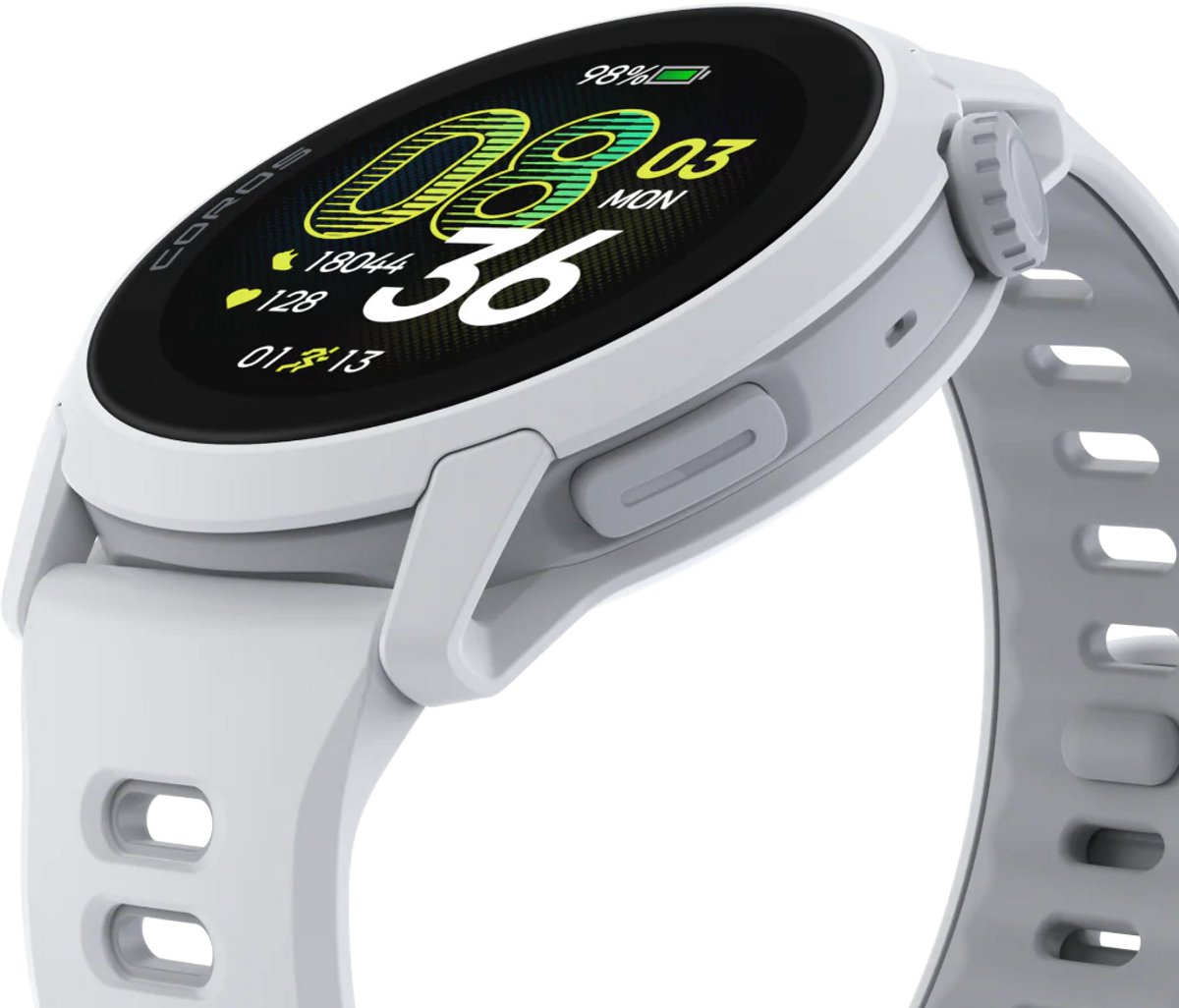 COROS Sporthorloge Pace 4 Silicone White - afbeelding 2