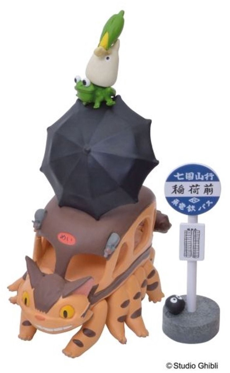 Stack Up Characters Studio Ghibli My Neighbor Totoro Catbus