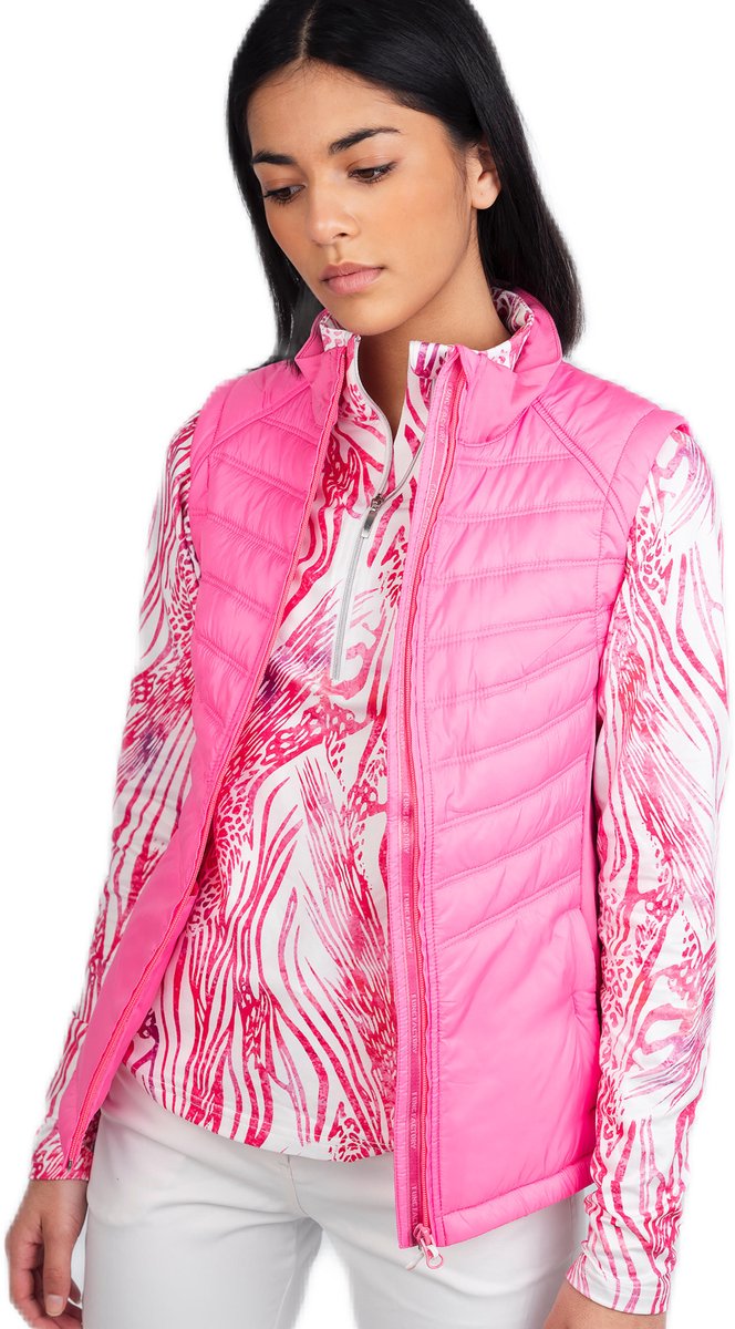 Func Factory dames Hybride Bodywarmer Shelly roze maat 40 van Merkloos — afbeelding 3
