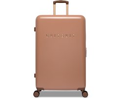 SUITSUIT Reiskoffer 76 × 51 × 28 - Reiskoffer met wielen - Veilig TSA cijferslot - Lichtgewicht koffer - Reiskoffer groot - 94L - Rood