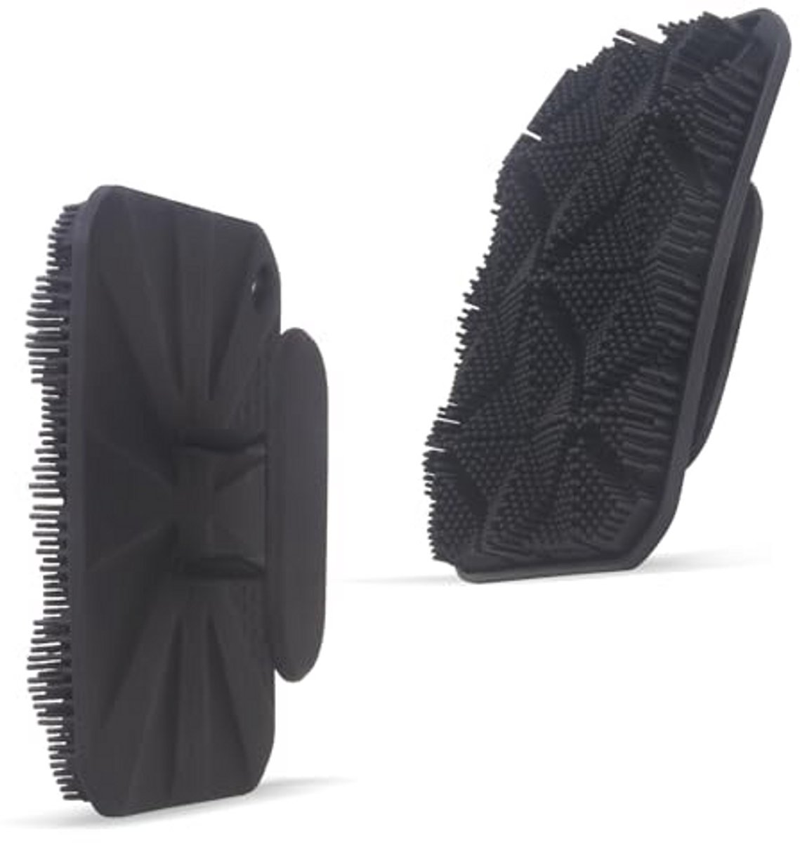 Zachte Siliconen Lichaamsscrubber met Ergonomisch Handvat voor Exfoliatie en Reinigen