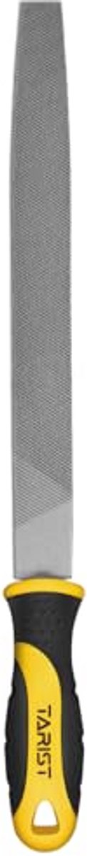 Professionele 10 inch Platte Metalen Vijl - Koolstofstalen Vijl voor Gereedschapsslijpen