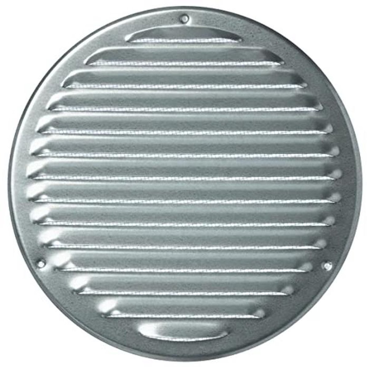 Rond Ventilatierooster 200mm met Insectengaas - Verzinkt Luchtafvoerrooster