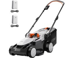 Litheli U20 - Accu Grasmaaier - 37cm Maaibreedte - Tot 300m² - Borstelloze Motor