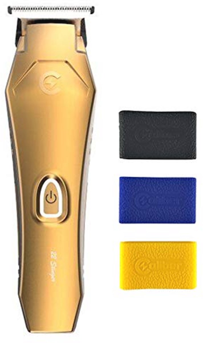 Professionele Draadloze Tondeuse met Antislip Grips en Geluidsarme Functie - Perfect voor Haar en Baard