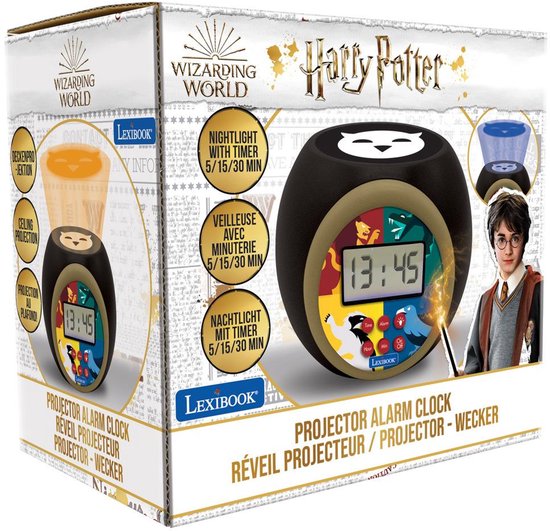 Harry Potter Projector Wekker met Timer van harry-potter — afbeelding 5