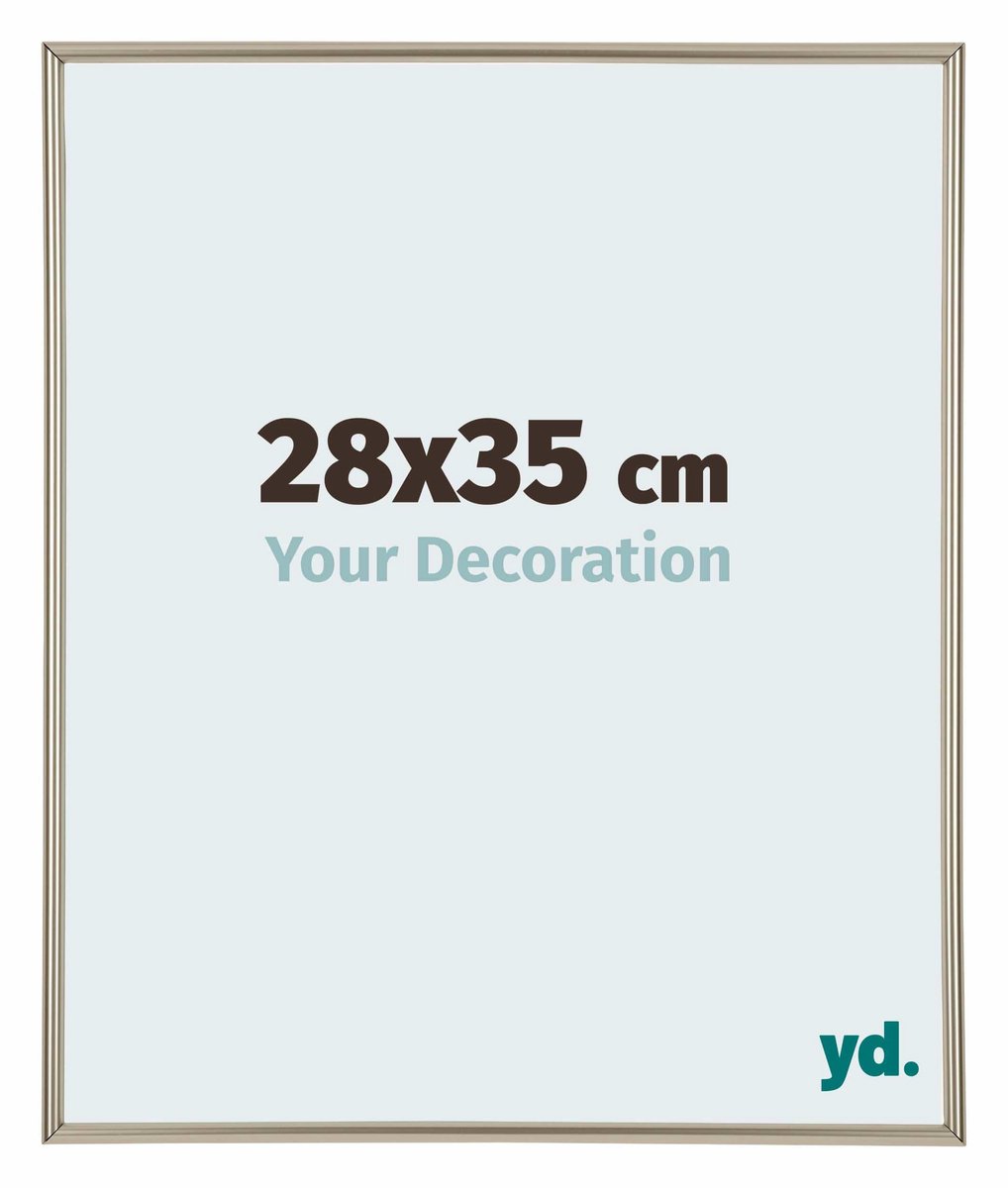 yd. Your Decoration - Fotolijst 28x35 cm - Kunststof - Champagne - Annecy
