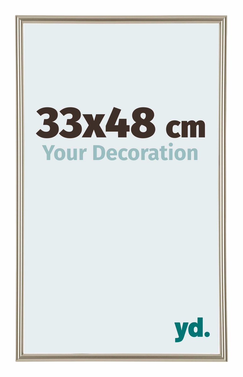 yd. Your Decoration - Fotolijst 33x48 cm - Kunststof - Champagne - Annecy