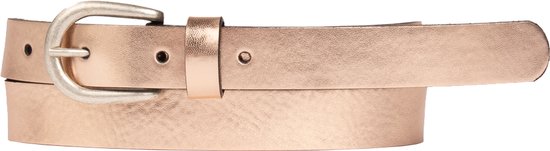 Petrol Industries Riem Meisjes - Broekriem - Verstelbaar - Leer - Rosé - 65 cm