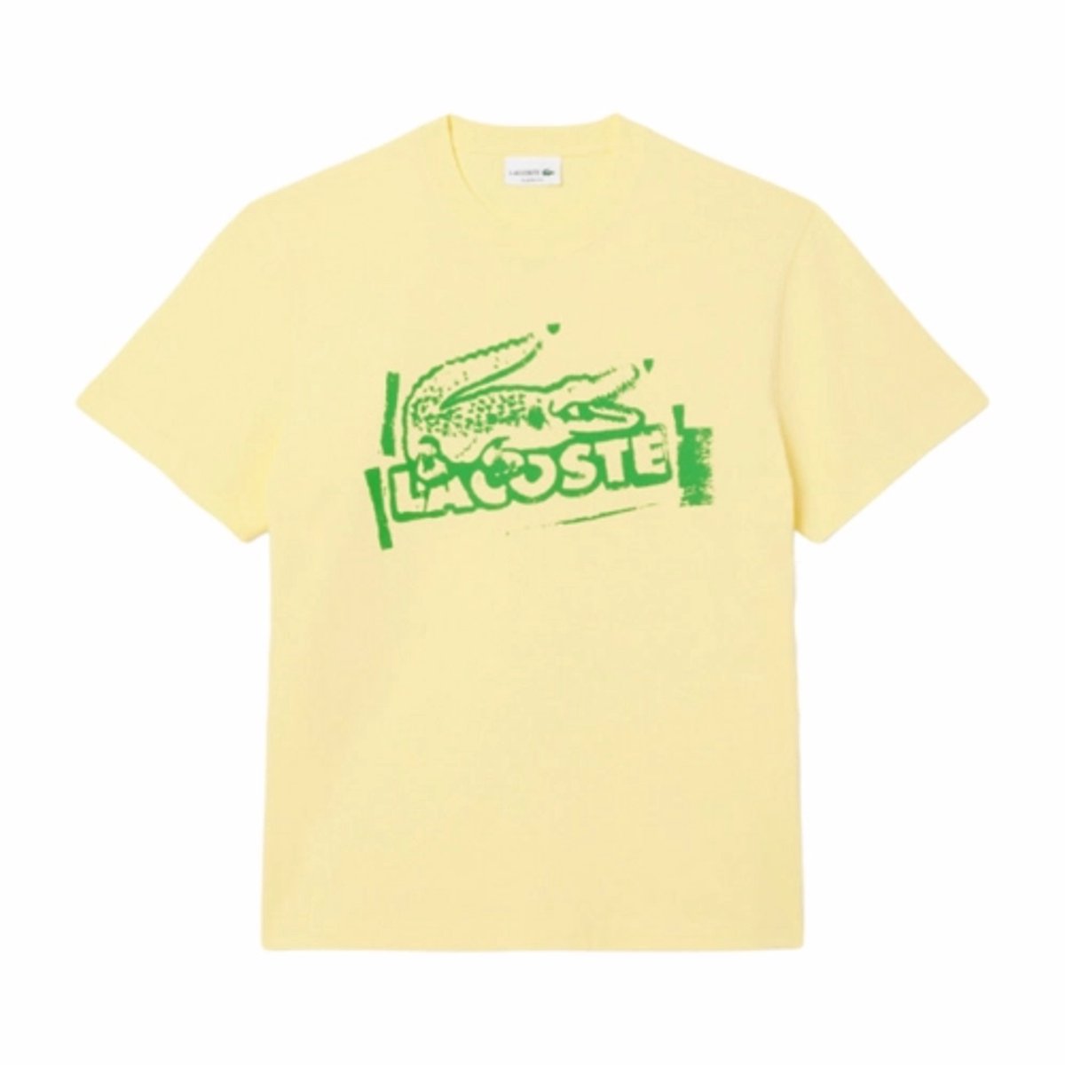 T-Shirt Lacoste Men TH0284 /Calathea-4 Geel