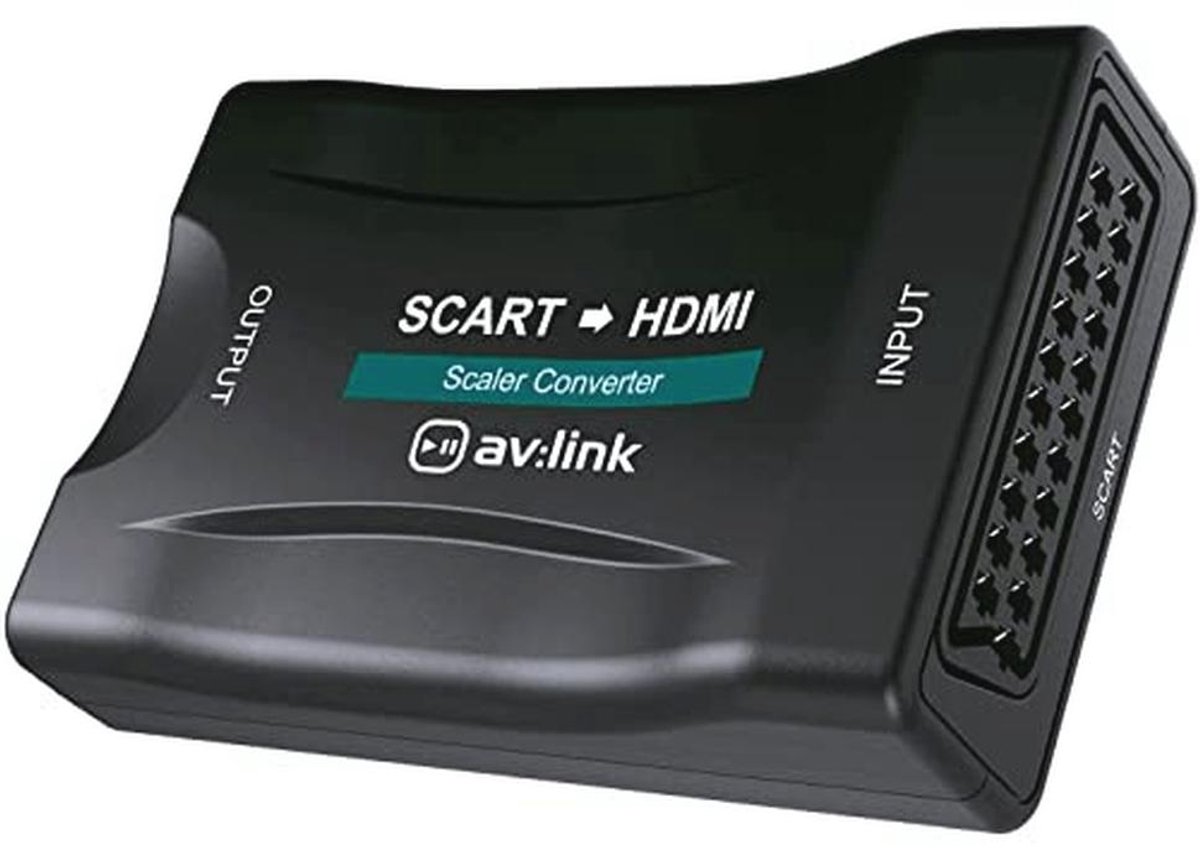 Scart naar HDMI Converter - Eenvoudige Plug-and-Play Voor Oude Apparaten