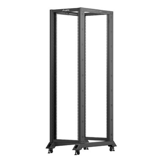 Lanberg 19 fali rack szekrény 4U 600x450mm - szürke