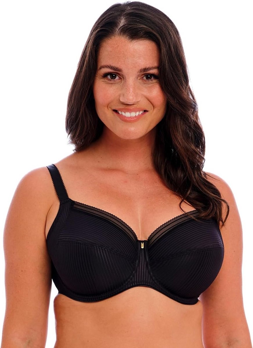Zwarte Beha met Beugel voor Dames - Maat 80G