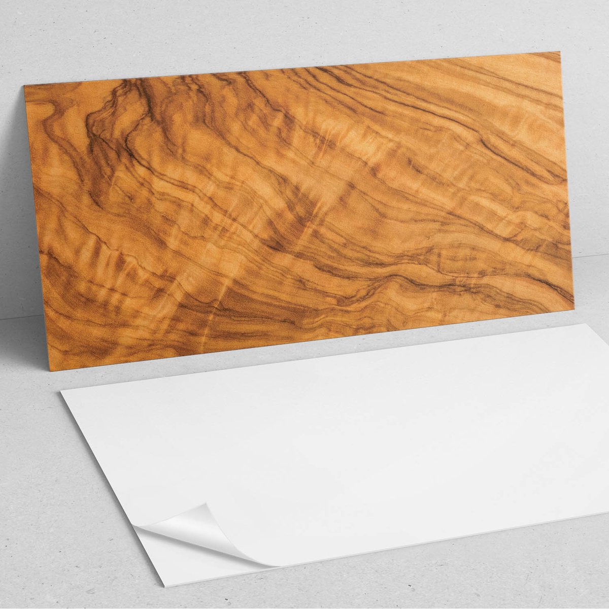Coloray Wandpanelen Zelfklevend - Natuurlijk houtpatroon PVC Wandpanelen - 120 cm x 60 cm 