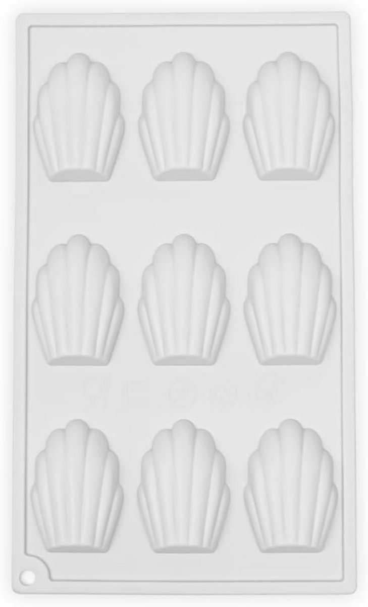 Professionele Siliconen Bakvorm voor 9 Stuks Madeleines - Antiaanbak & Ovenbestendig