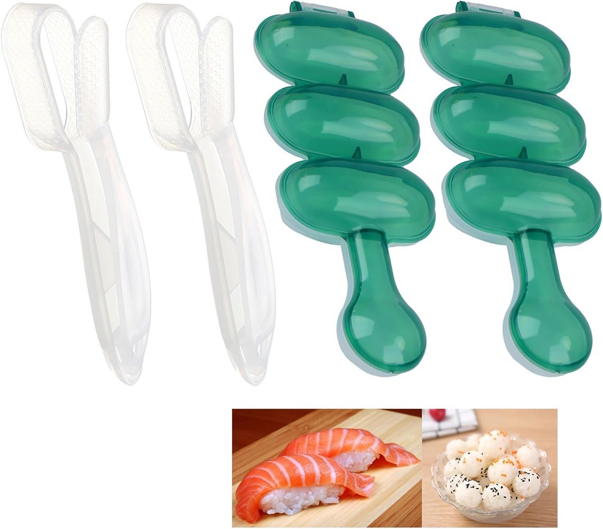 Onigiri vorm en sushi-maker - Roestvrijstalen Onigiri Maker