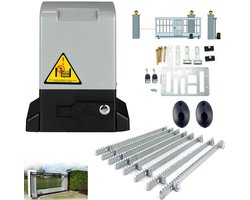 Yoin elektrische schuifpoort opener - Deuraandrijving - 370 W 800 KG - Schuifpoortopener - Schuifpoort aandrijving - Poortopener