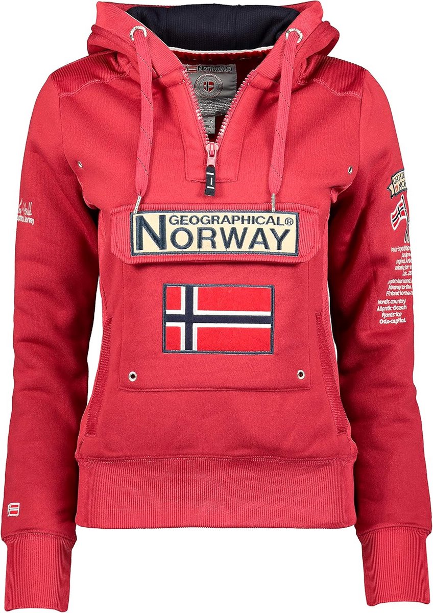 Dames Sweater met Capuchon en Zakken - Warme Gebreide Trui met Rits