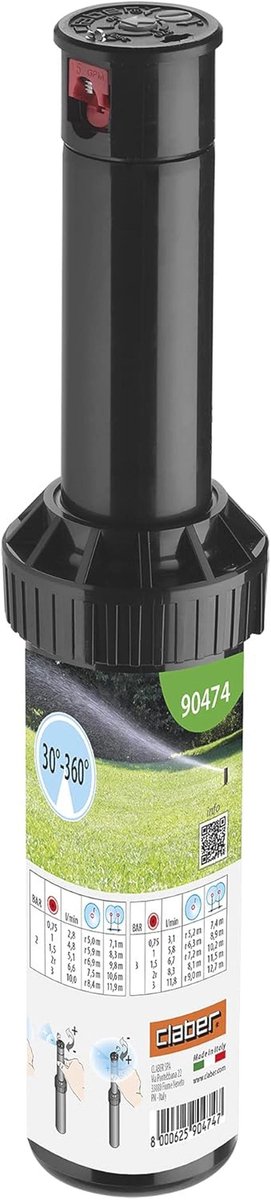 Turbine Sprinkler met Gemiddeld Bereik voor Tuin