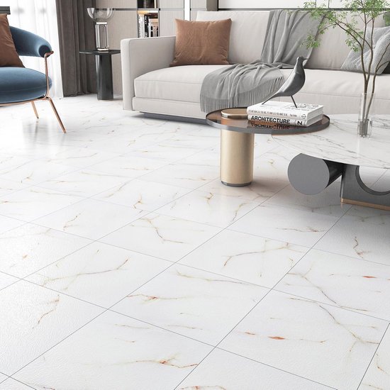 Zelfklevende Marmer Effect Vinyl Vloertegels 30x30CM - 15 Stuks voor