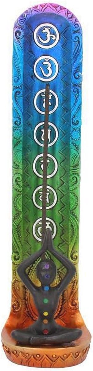 Spirituele rookvat voor meditatie en decoratie - 11 cm, blauw