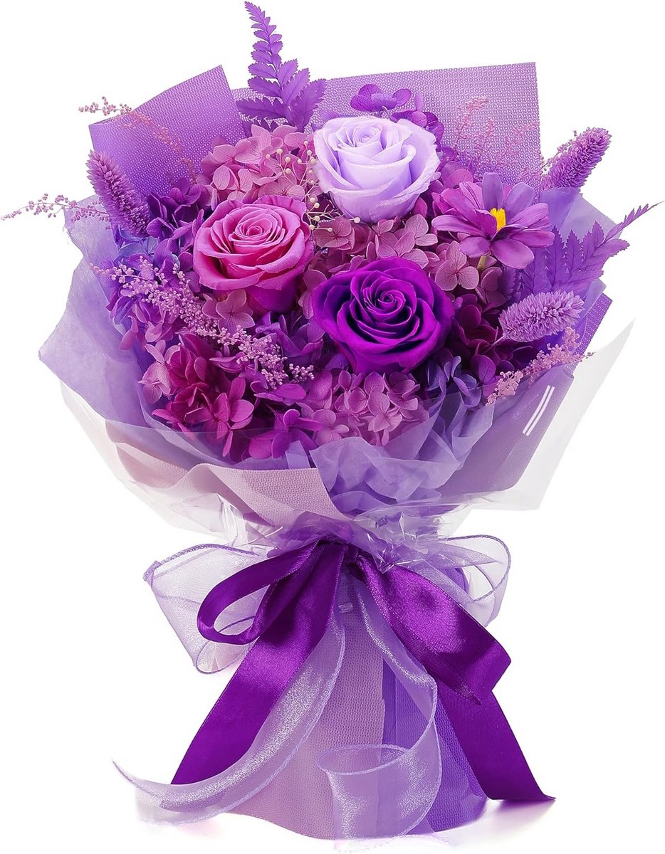 Bloemen Boeketten voor Valentijnsdag - Geconserveerde Rozen en Geschenken voor Vrouwen