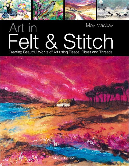 Art in Felt & Stitch - cover