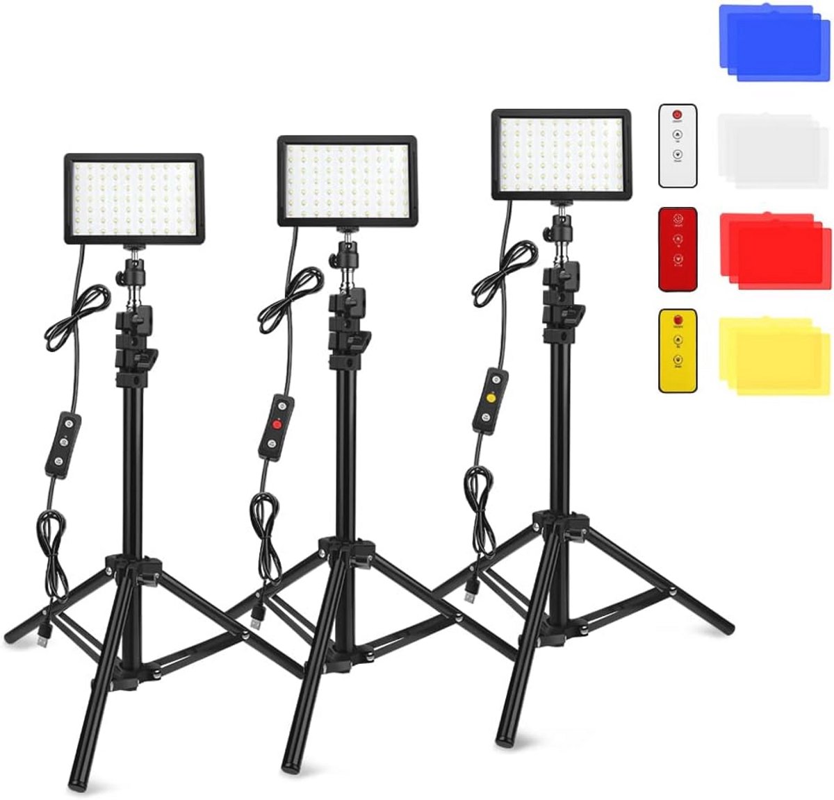 LED Videolamp met Statief voor Professionele Opnames