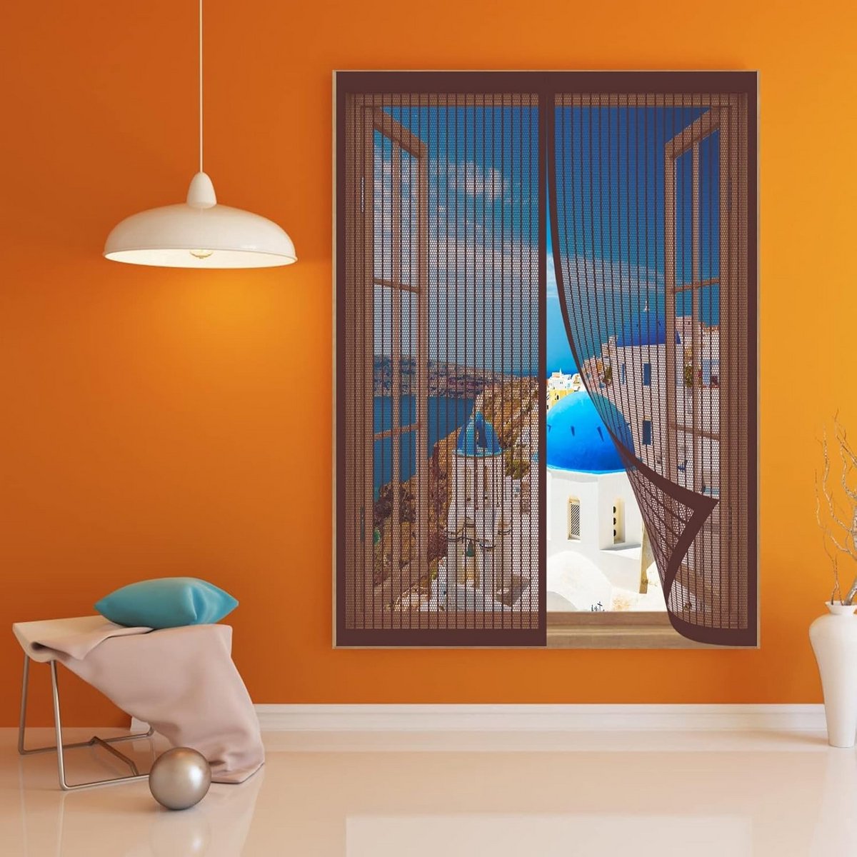 Magnetisch Hor voor Ramen en Deuren 90x150cm - Huidvrij Zomergenot Zonder Boren