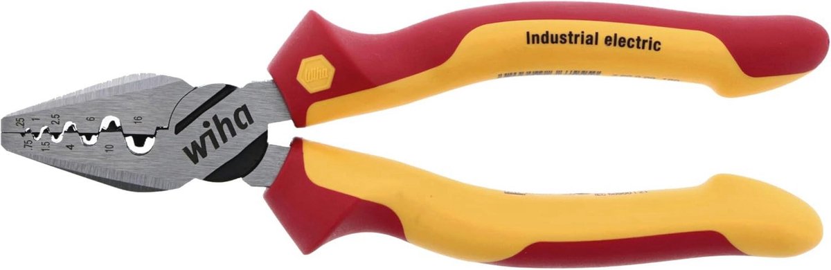7-inch geïsoleerde industriële krimptang voor optimaal gebruiksgemak