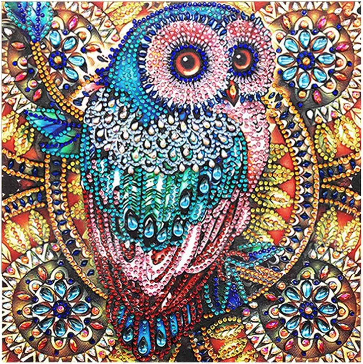 Allecta - Diamond Painting Kit voor Volwassenen - DIY Kruissteek Kristal Strass Schilderen op Nummers - Decoratie voor Thuis Muur