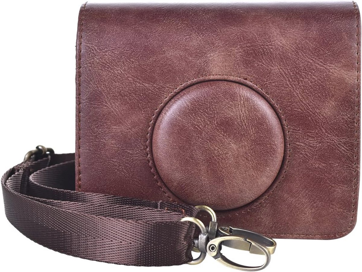 Mini Camera Case Compatibel voor Instax Mini EVO - Beschermende Tas met Verstelbare Schouderriem