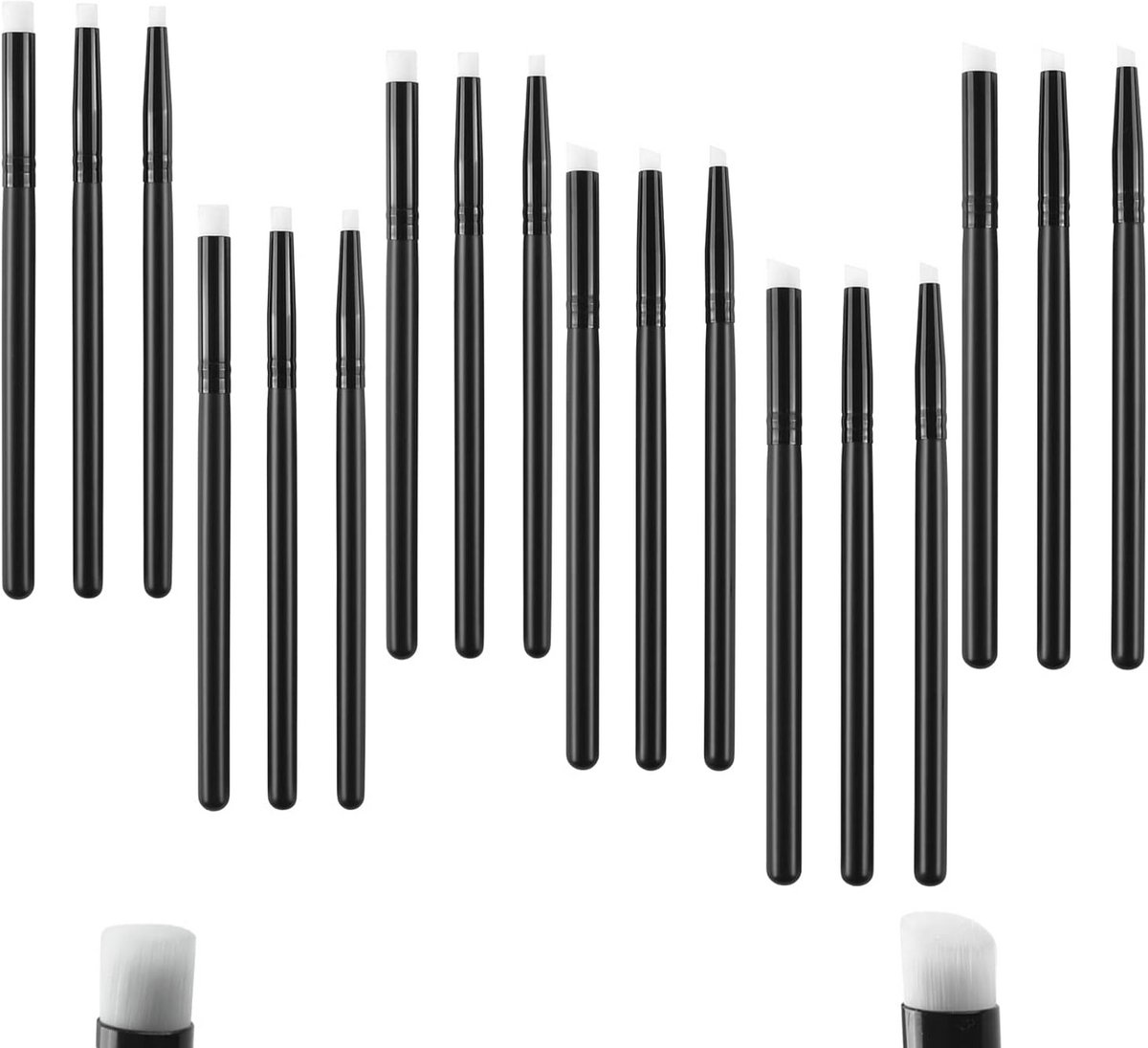 Mini Inkt Blending Borstels voor Kaarten Maken - 18 Stuks
