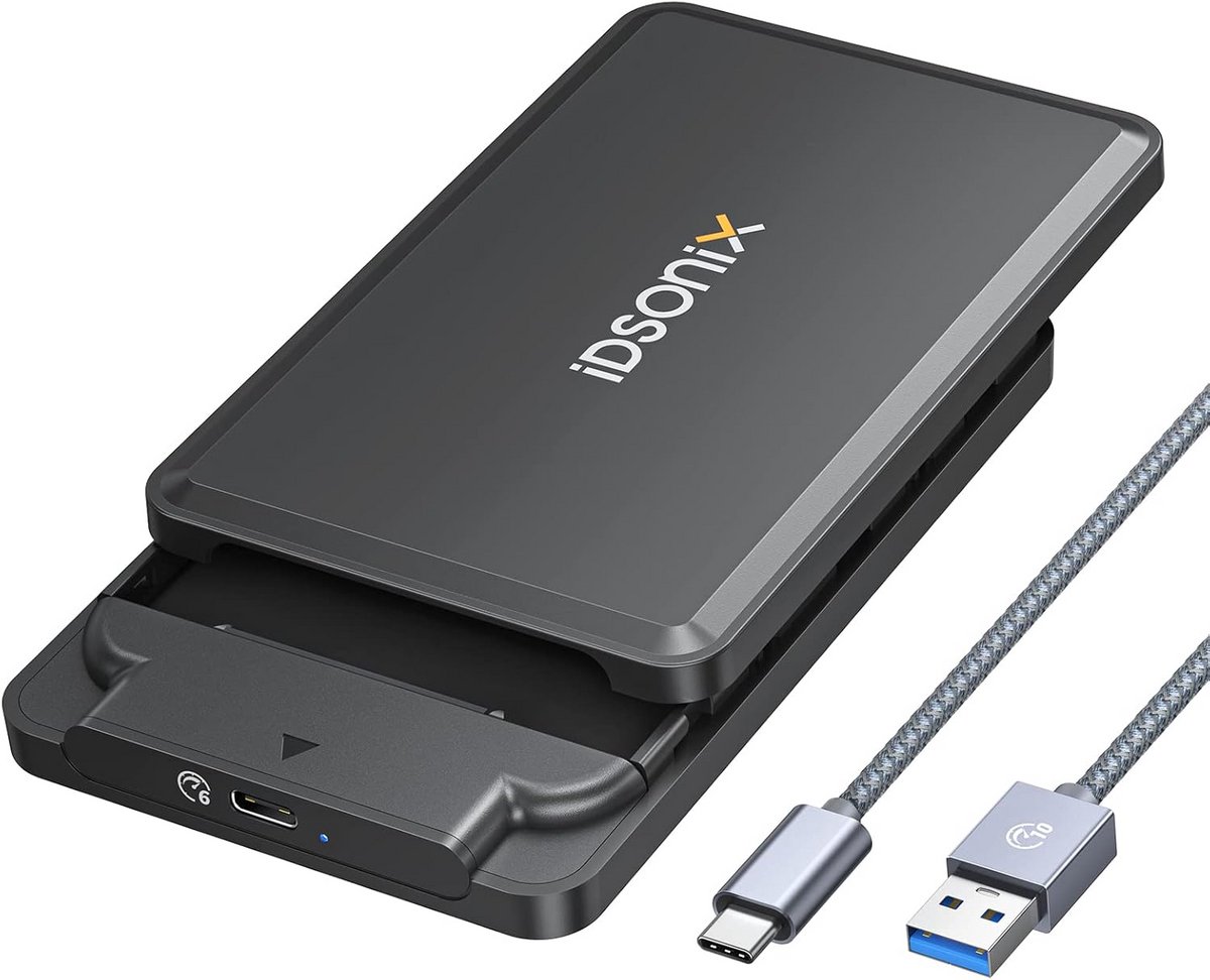 Externe Behuizing USB 3.1 voor 2.5" SATA HDD/SSD - Ultrasnelle Dataoverdracht