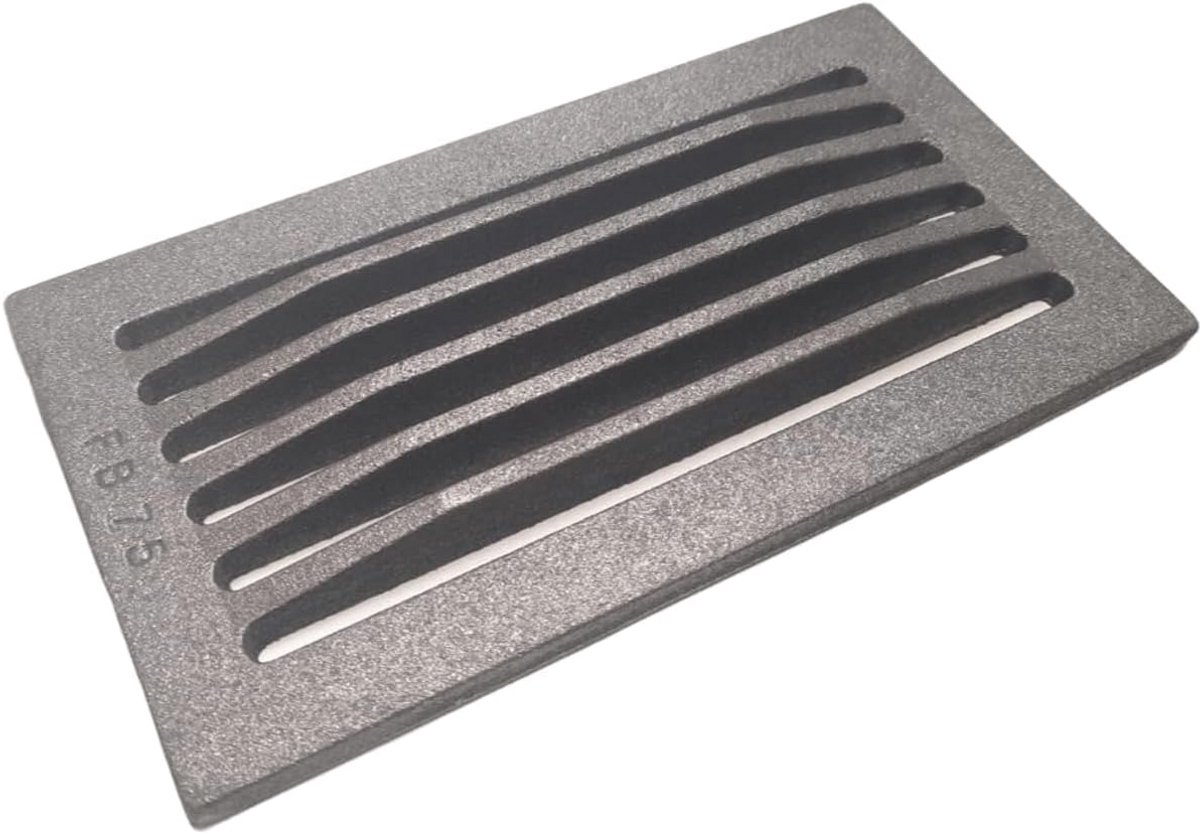 Gietijzeren Grillroosters voor Kachels - Asbeschermer 30x16 cm