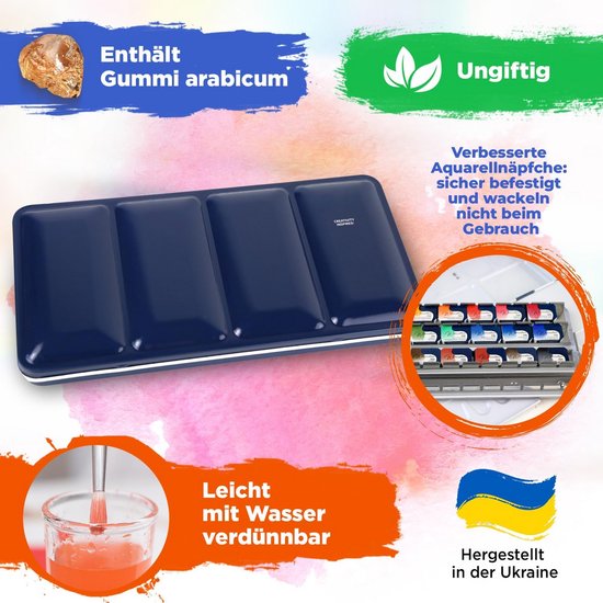 Aquarelverf werkboek – Hofstede en V Lier