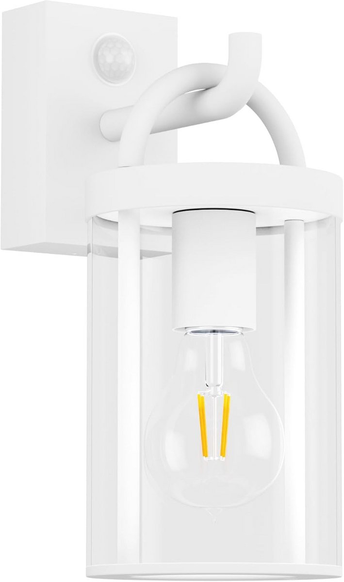 Vintage Industriele Buitenwandlamp met Bewegingssensor - E27, IP44 Waterdicht, Perfect voor Tuin en Terras
