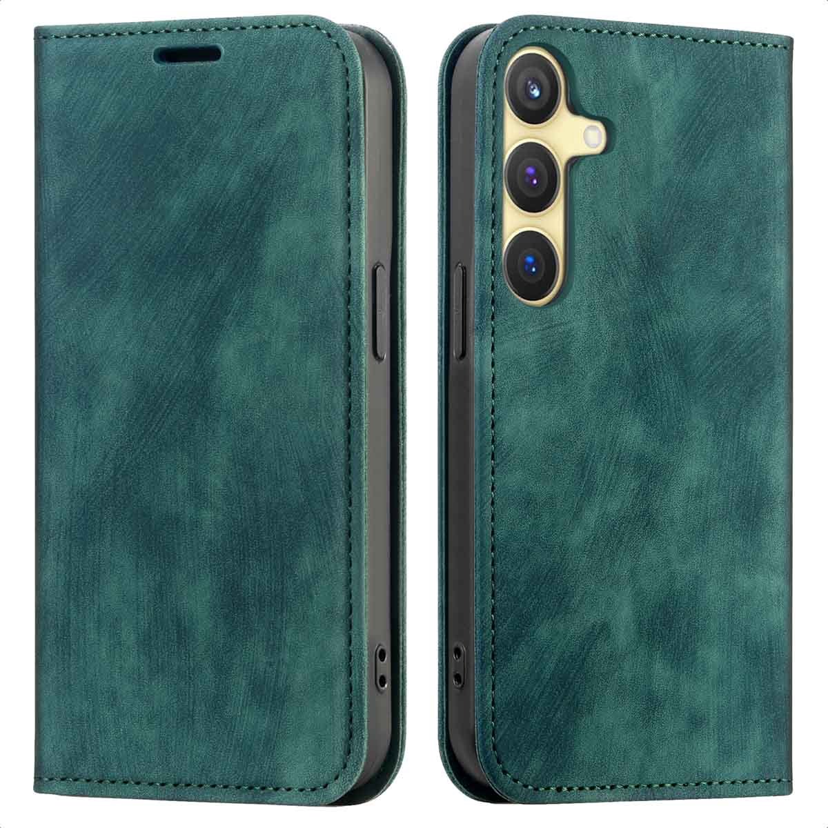 imoshion Hoesje - Geschikt voor Samsung Galaxy S24 / S25 - Slim Bookcase - Groen