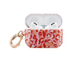 Selencia Case - Hoesje geschikt voor AirPods Pro 2 / Pro 2 (2022) - Wild Spots Lipstick