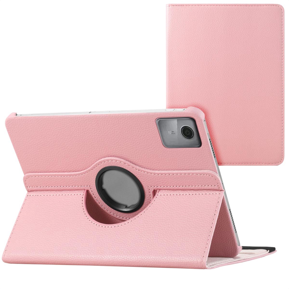 imoshion Tablet Hoes - Geschikt voor Lenovo Tab M11 - 360° Draaibare Bookcase - Roze