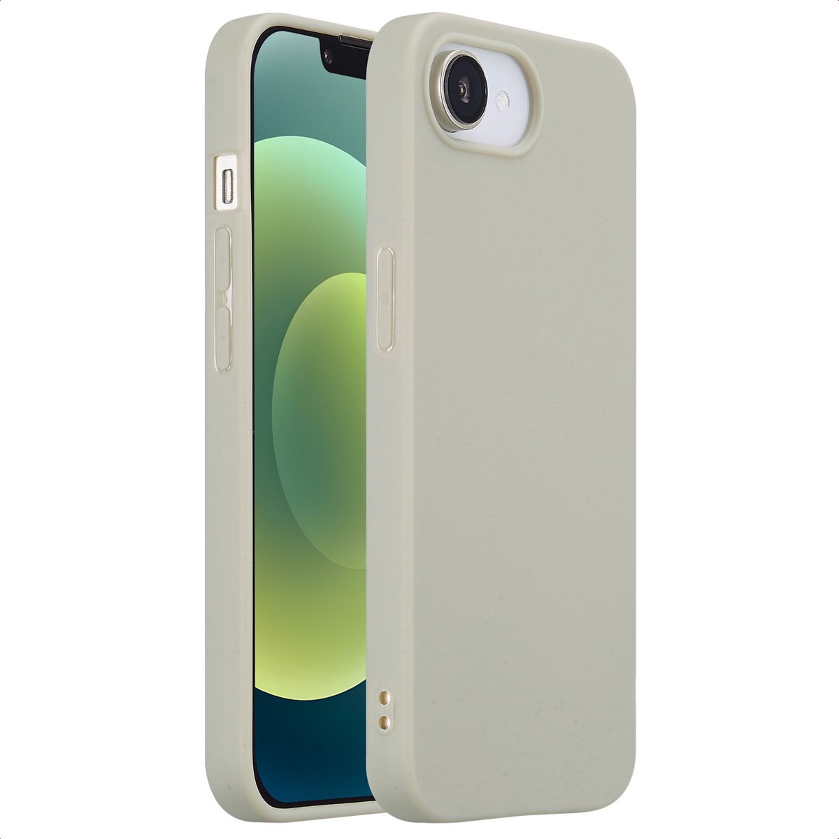 imoshion Hoesje - Geschikt voor Apple iPhone 17e / 16e - Color Backcover - Grijs