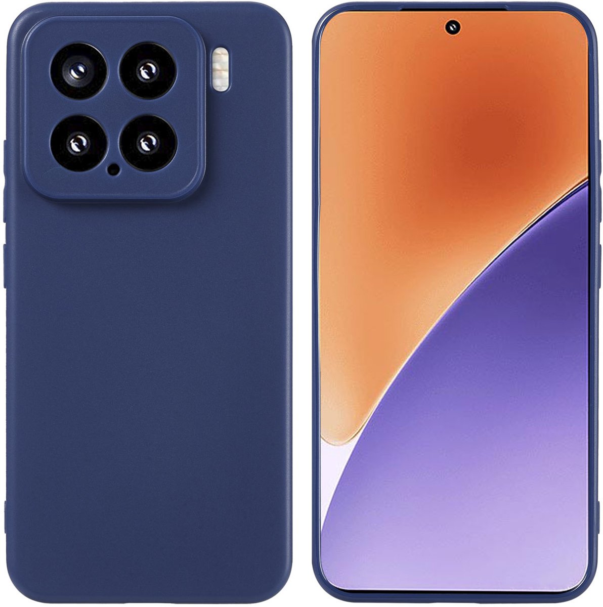 imoshion Hoesje - Geschikt voor Xiaomi 15 - Color Backcover - Donkerblauw