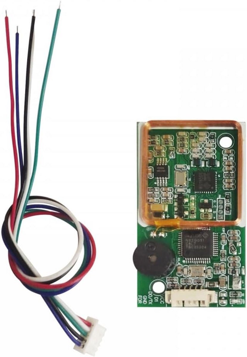 Dual Frequentie RFID Kaartlezer Module met Zoemer en Wiegand Interface