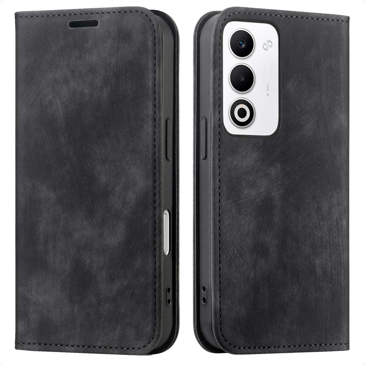 imoshion Hoesje - Geschikt voor Oppo A5 5G - Slim Bookcase - Zwart