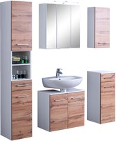 Held Möbel 5-delige onderbakset 120 cm Paris Wotaneik wit 120x200x35 cm