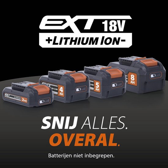 Dewalt DCS571NT-XJ Cirkelzaag XR 18VBL – zonder accu en oplader – meerdere materialen 115 mm geel
