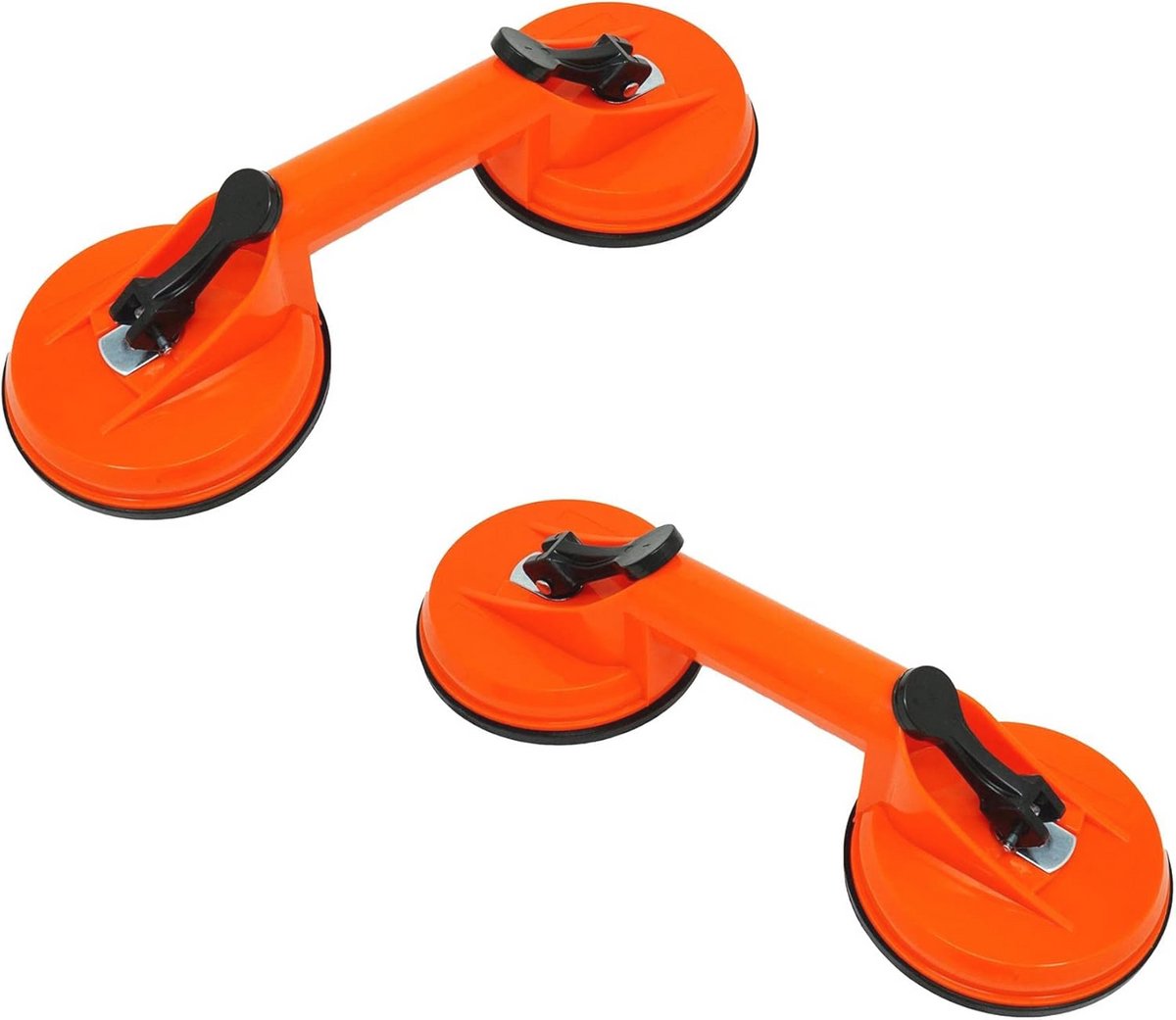 Dubbele Zuigpad Dual Zuigkoppen - Heavy Duty Glas Lifter met 70kg Heff_capaciteit