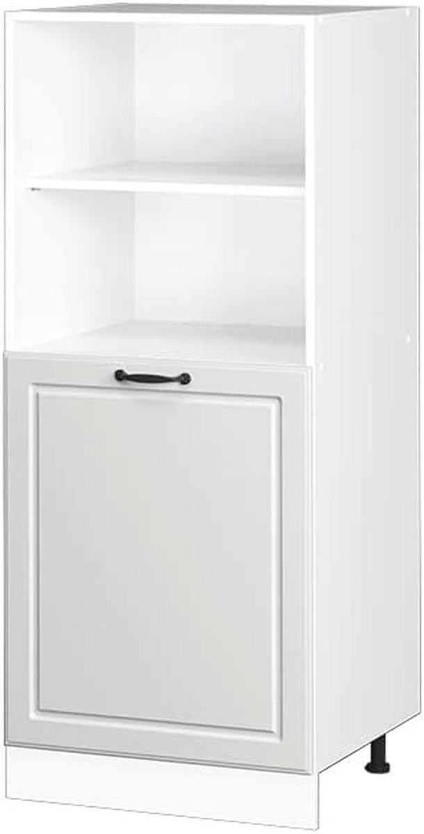 Vicco Oven conversion cabinet "R-Line", White Country house/White, 60 cm