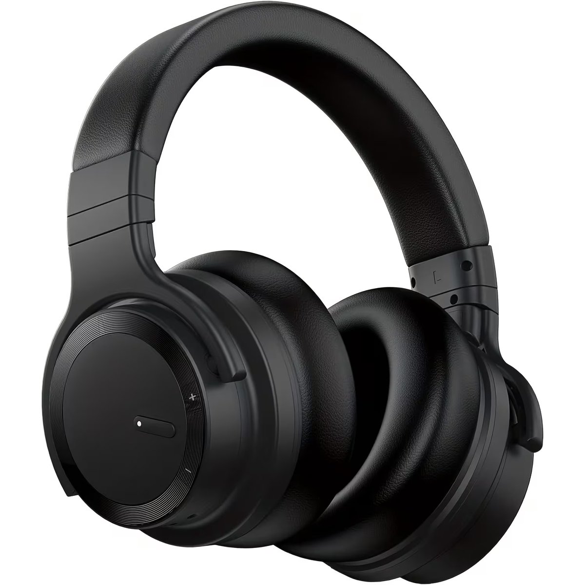 Draadloze Over-Ear Koptelefoon – Actieve Ruisonderdrukking – Diepe Bas – 30 Uur Speeltijd – Zwart